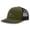 Loden Black, variant on Richardson Trucker Hat Lineman D Embroidery Polyester Baseball Cap Snapback Heather Grey Black
