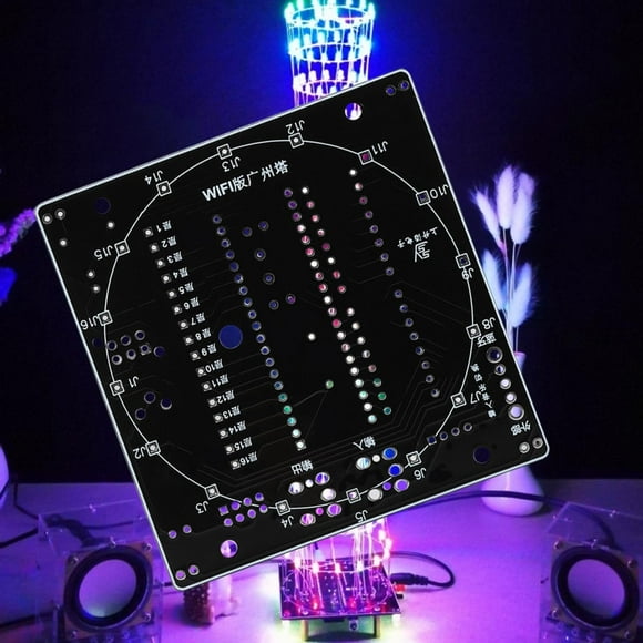 DIY LED Lights Tower, LED Lights Tower, Solid Home For Long Time Using