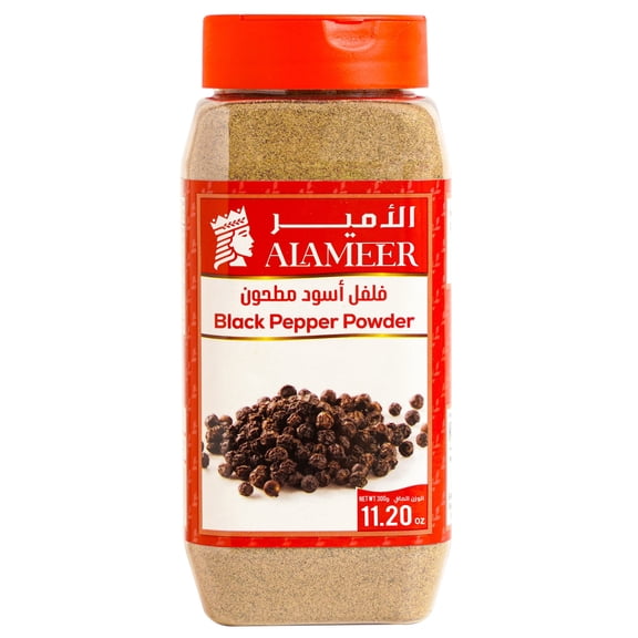 ALAMEER Ground Black Pepper, 11.2 oz
