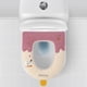 thumbnail image 1 of Accesorios de baño Otoño e Invierno Asiento de inodoro grueso Hogar Cálido Asiento de inodoro Cubierta de inodoro peludo Cojín de asiento de inodoro Orinal, 1 of 6