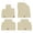 Beige, variant on Ikon Motorsports Floor Mat Fits 2020-2025 Kia Telluride 4DR Gray Nylon OEM Fitment Style Front & Rear Floor Mats Anti-slip Carpets Replacement 4PCS