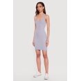 thumbnail image 2 of Women's Ribbed Knit Halter Mini Dress, 2 of 3