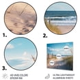 thumbnail image 3 of Designart "The Path Leading to the Beach IV" Nautical & Beach Metal Wall Art, 3 of 5