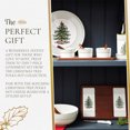 thumbnail image 7 of Spode Christmas Tree Condiment Set - 7 Piece Holiday Serveware Set - Ceramic Dip Bowls, Spoons, Serving Tray Included - Appetizers, Sauces, and Snacks - Polka Dot, Festive Entertaining, 7 of 7