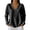 26#Black, variant on Button Neck Waffle Knit Top for Women Long Sleeve Henley Neck Loose Fit Knit Pullover Sweater Top Casual Basic Spring Fall