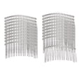 thumbnail image 5 of EHJRE 20 Pieces Bridal Wedding Combs, Bridal Hair Comb Clip, for Women Girls Hairband DIY Metal Wire Hair Clip Combs, for Prom, 5 of 8