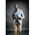 thumbnail image 3 of COOFANDY Mens Sports Jacket Two Buttons Casual Lightweight Stylish Modern Suit Jacket, 3 of 6