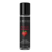 Wicked Sensual Aqua Strawberry Water-Based Lubricant 1oz