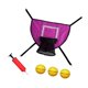 thumbnail image 4 of Juego de aro de baloncesto con trampolín para adultos amantes del baloncesto La mayoría de los trampolines Baloncesto amarillo, 4 of 8