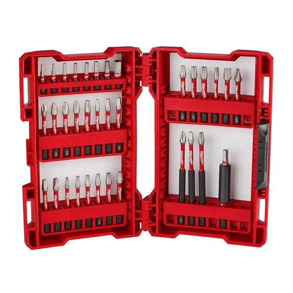 SHOCKWAVE Impact Duty Alloy Steel Screw Driver Bit Set (35-Piece)