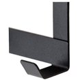 thumbnail image 2 of Bar to; Ganchos de acero inoxidable con 5 ganchos para el gabinete de baño cocina negro Feliz Sencillez, 2 of 4