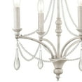 thumbnail image 4 of Elk Home 16-Inch Wide French Parlor Chandelier, Vintage White, 4 of 4