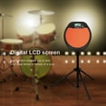 thumbnail image 4 of Digital Drum Pad, Drum Metronome, Drum Metronome Pad, Multi-functional External DC Power, Shockproof Skid-proof Design, For Drum Practice Pad Electronic Drum, 4 of 8