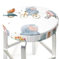 thumbnail image 3 of Lsque Animals in Transport Round Bar chair cushion covers Velvet Fabric Premium Comfort Protects from Scratches and Stains for 14-17 Inch Chair- 14 inch, 3 of 7