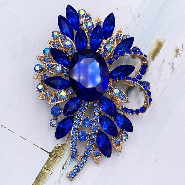Large scarf sales brooch