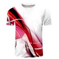 thumbnail image 4 of Men'S T-Shirt Short Sleeve Printed Summer Round Neck Top Trend Casual Sweatshirt L, 4 of 4