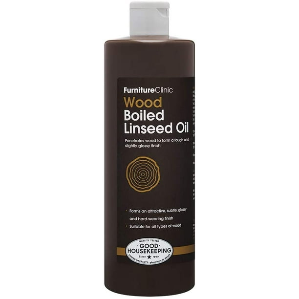 Furniture Clinic Boiled Linseed Oil for Wood Furniture & More 500ml