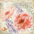 thumbnail image 2 of Tre Sorelle Studios 15x15 Black Ornate Wood Framed with Double Matting Museum Art Print Titled - Vintage Garden II, 2 of 4