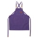 thumbnail image 1 of Delantal de barbero Delantal de lona Bolsillos multifunción Correa desmontable Impermeable a prueba Meterk Morado, 1 of 7