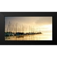 thumbnail image 2 of Head, Danny 24x14 Black Modern Framed Museum Art Print Titled - Marina Morning I, 2 of 5