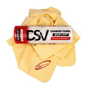 DSV Standard Premium Car Drying Towel - Chamois Cloth - Absorbent & Lint-Free 27.5x17, 1 Pack