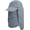 Dark Grey, variant on Fishing Hat Sun Cap Men Women Outdoor Hiking Hat with Removable Mesh Mask Neck Flap Cover, UPF 50+ for Sun Protection