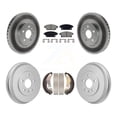 thumbnail image 1 of Transit Auto Front Rear Coated Disc Brake Rotors Ceramic Pads and Drum Kit for Car 2013-2017 Chevrolet Trax KGC-102869, 1 of 11