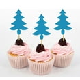 thumbnail image 5 of Darling Souvenir, Christmas Tree Cupcake Toppers, Dessert Decorations - Pack Of 20, 5 of 6