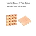thumbnail image 4 of Uxcell Copper Heatsink 15x15x3mm with Self Adhesive for IC Chipset Cooler 2pcs, 4 of 6