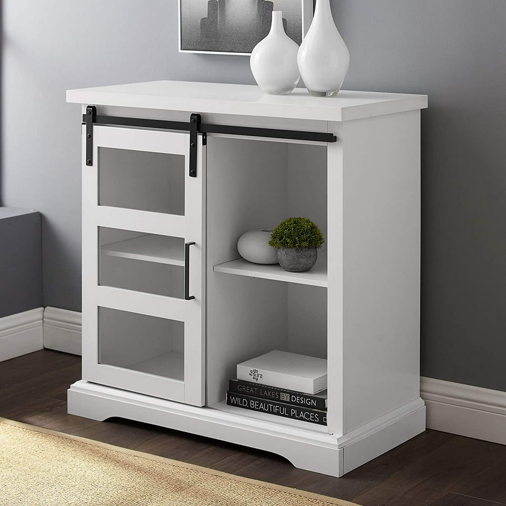 Modern Farmhouse Buffet Entryway Bar Cabinet Storage Entry Table Living