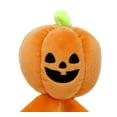 thumbnail image 3 of Halloween Pumpkin 12 inch Plush Snuggle Buddy Blanket with Rattle and Embroidery&nbsp;, 3 of 4