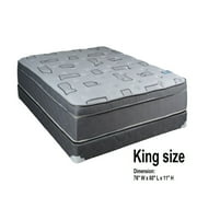 Dream Sleep Natural Trophy King Medium Plush Eurotop Mattress & Box Spring - Sleep System with Enhanced Foam Encased Support, Orthopedic, Longlasting by Dream Solutions USA