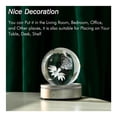 thumbnail image 6 of 3D Laser-Engraved Glass Sphere Crystal Moon Globe Fairy Moon Night Light, 6 of 7