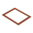 thumbnail image 4 of 5x7 Magnetic Picture Frame, 5pcs Magnetic Frame Magnetic Photo Frames Reusable for Refrigerator, Brown, 4 of 6