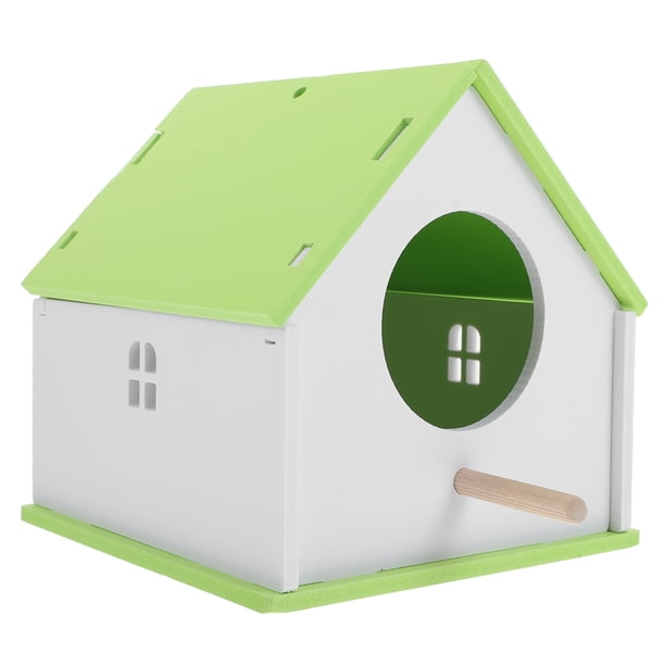 Casa para pájaros, nido para loros, comedero para pájaros, jaula para pájaros, nido para loros.