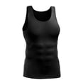 thumbnail image 4 of TFixol Camiseta sin mangas de compresión para hombre, paquete de 3 chalecos ajustados de secado rápido que absorben la humedad, 4 of 8