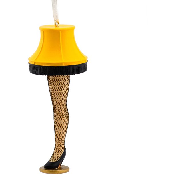 The lamp leg ornament from a christmas story Hallmark A Christmas Story Leg Lamp Ornament - Walmart.com - Walmart.com