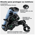 thumbnail image 2 of Soporte Porta Celular  Bloosom  Antirrobo para Motocicleta Amortiguado Negro, 2 of 4