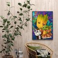 thumbnail image 3 of Cuadros Decorativos 5D DIY Diamond Painting Kits Groot Full Round Drill Wall Decor Art Crafts Mosaico Tmvgtek embutido en tela, 3 of 9