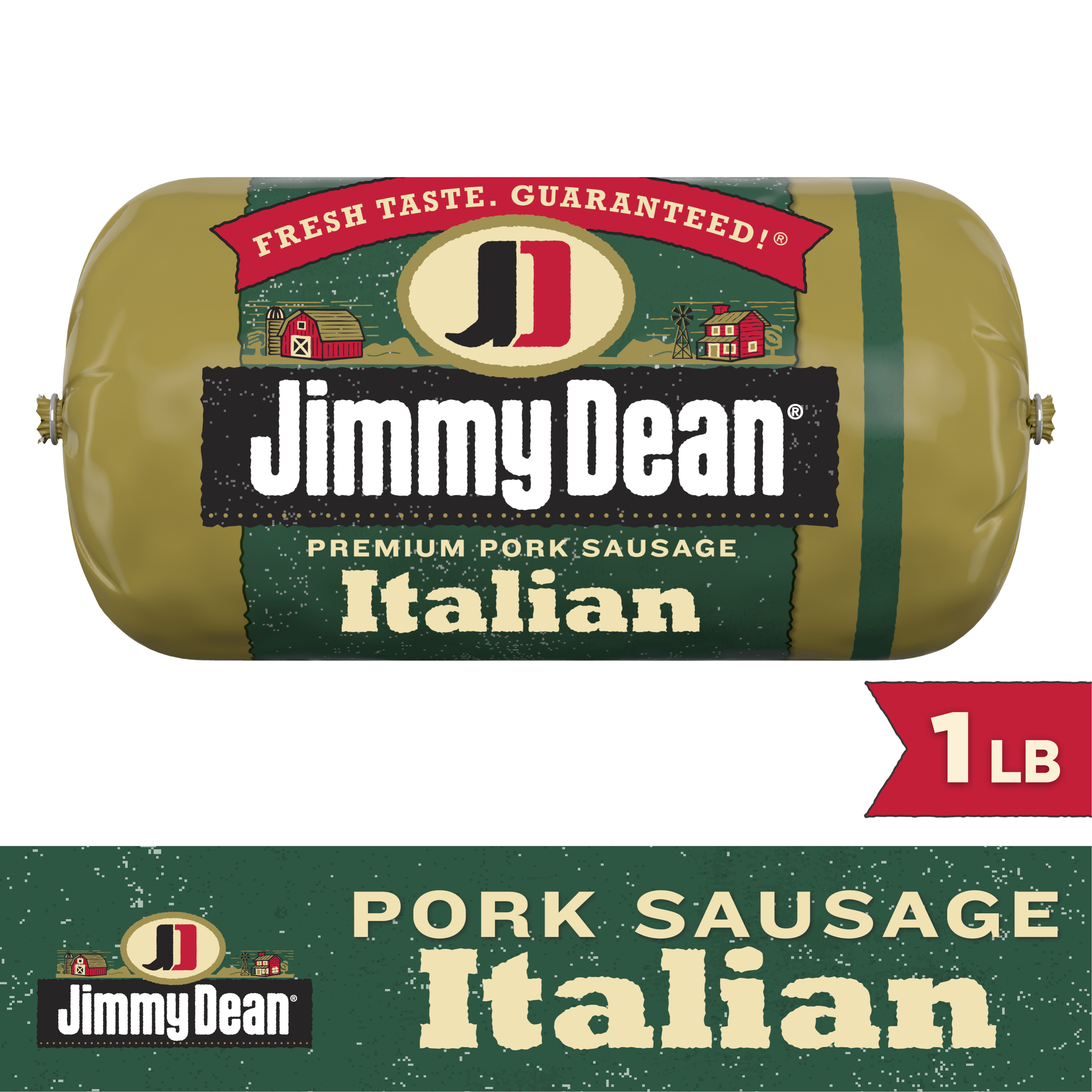 Jimmy Dean Italian Pork Sausage Roll, 16 oz