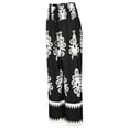 thumbnail image 6 of DHFJKG Boho Pants Women High Waisted Wide Leg Casual Drawstring Ethnic Style Printed Flowy Palazzo Summer Beach Vacation Clothes Stylish Trousers, 6 of 7