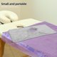 thumbnail image 3 of GOOHOCHY Funda reutilizable para camilla de masaje con orificio facial, sábana suave para camilla de masaje, funda reutilizable para salón de belleza y cuidado de la piel., 3 of 8