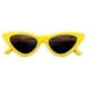 thumbnail image 1 of Women's Sunglasses Retro Cat Eye Sunglasses (2 Pieces - Yellow, Black)-9, 1 of 3