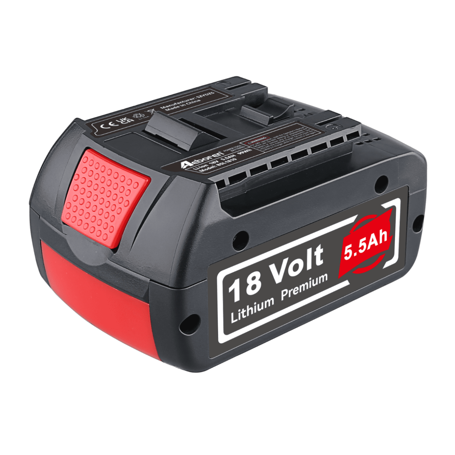 Batteria 18V 5000mAh Per Utensili Bosch – 2 Pezzi, Compatibile Con GSR, GSB, GBH E Molti Altri