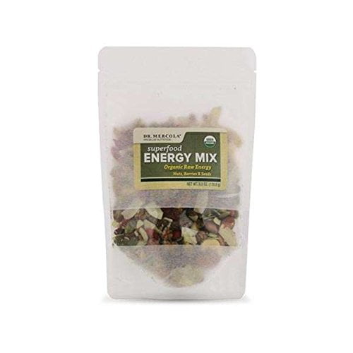 Dr. Mercola Superfood Energy Trail Mix Organic Raw Energy Filled With Nuts, Berries &... by Dr. Mercola