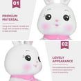 thumbnail image 6 of Milisten Creative Bunny Shaped Enamel Coin Container Cartoon Style Kids Desktop Ornament 1Set, 6 of 8