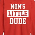 thumbnail image 3 of Instant Message - Little Dude - Toddler & Youth Long Sleeve Graphic T-Shirt, 3 of 6