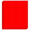 thumbnail image 1 of Uxcell Printing Color Coding Labels 2.625 x 1 Inch, 750 Pcs Rectangular Colored Labels Sticker Moving Stickers Tags, Fluorescent Red, 1 of 7