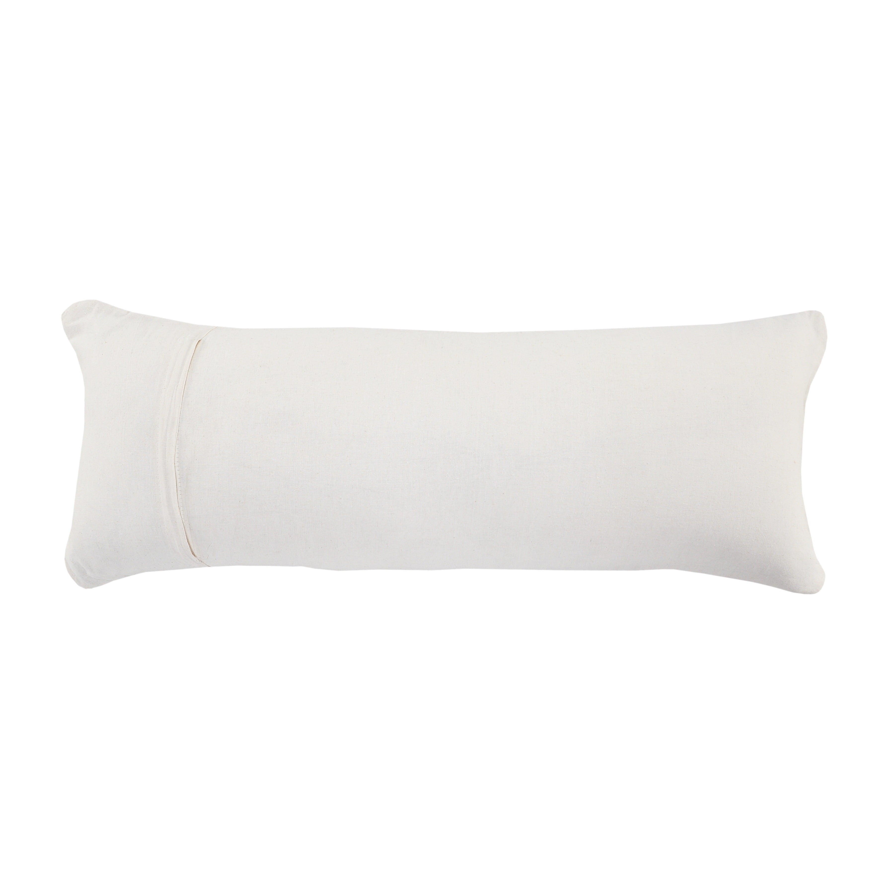 Harlow Hill Nomad 14" x 36" Geometric Adult Decorative Throw Pillow, White/Chindi/Multicolor