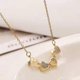 thumbnail image 2 of Lucky four-leaf clover necklace for women, heart-shaped titanium steel clavicle chain for friends and besties as birthday gifts, 2 of 4